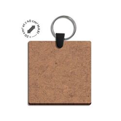 PORTE CLES SUR-MESURE MDF EP.3 mm MAXI 40 cm2