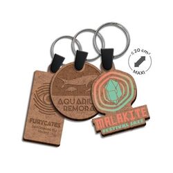 PORTE CLE SUR-MESURE MDF EP.3 mm MAXI 20 cm2