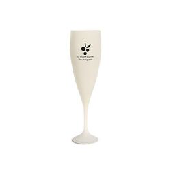 FLUTE A CHAMPAGNE REUTILISABLE EN BIOCOMPOSITE 14 cl RAS BORD