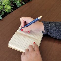 CARNET DE POCHE COUVERTURE COTON ET FIBRES DE BAMBOU