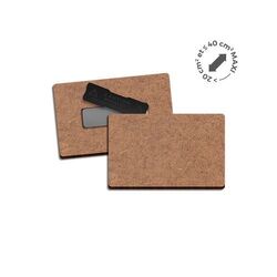 BADGE MDF EP 3 mm AVEC AIMANT ENTRE 20 cm2 ET 40 cm2 MAXI