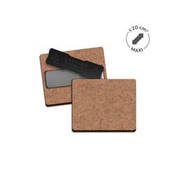 BADGE SUR-MESURE MDF EP 3 mm AVEC AIMANT MAXI 20 cm2
