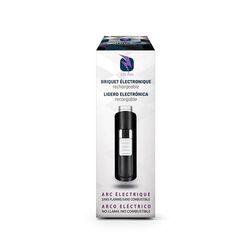BRIQUET ELECTRONIQUE A ARC ELECTRIQUE SANS FLAMME SANS COMBUSTIBLE