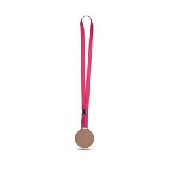 MEDAILLE MDF EP 3 mm ENTRE 30 et MAXI 80 cm2 AVEC CORDON SATIN