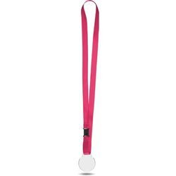 MEDAILLE PLASTIQUE (PMMA) EP 3 mm ET MAXI 30 cm2 AVEC CORDON SATIN
