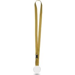 MEDAILLE PLASTIQUE (PMMA) EP 3 mm ET MAXI 30 cm2 AVEC CORDON SATIN