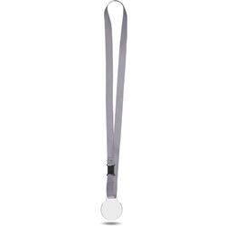 MEDAILLE PLASTIQUE (PMMA) EP 3 mm ET MAXI 30 cm2 AVEC CORDON SATIN