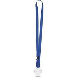 MEDAILLE PLASTIQUE (PMMA) EP 3 mm ET MAXI 30 cm2 AVEC CORDON SATIN