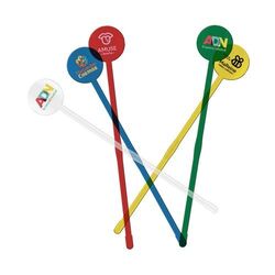 AGITATEUR MELANGEUR  A COCKTAIL ROND SPATULE 190 mm