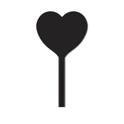 AGITATEUR COCKTAIL COEUR SPATULE 190 mm