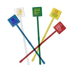 AGITATEUR COCKTAIL CARRE SPATULE 190 mm