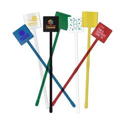 AGITATEUR MELANGEUR  A COCKTAIL CARRE SPATULE 190 mm