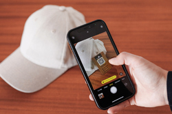 Casquette 6 panneaux 200gr chiné et recyclé AWARE™ Milo