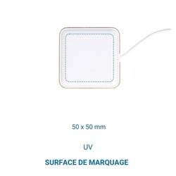 Chargeur sans fil magnétique Blanc