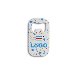 Ouvre-bouteilles en inox - Blanc