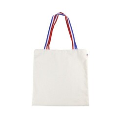 Sac coton ALFRED tricolor - France - Ecru