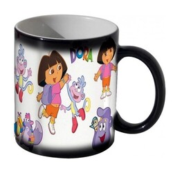 Mug Magic Thermo-réactif Noir