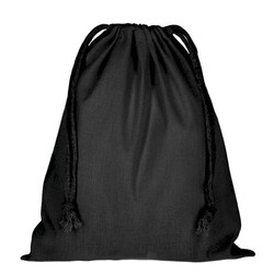 Pochon coton FIDJI M 155 Noir