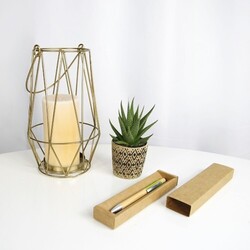 Stylo bille NATURA - Bleu Foncé