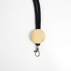 Lanyard BOIS 15 - Blanc