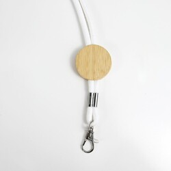 Lanyard BOIS 15 - Jaune