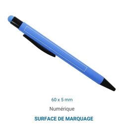 Stylo bille PEGAZ - Bleu Clair