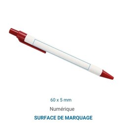Stylo Brique de lait recyclé - Ecru
