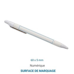 Stylo Brique de lait recyclé - Ecru
