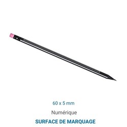 Crayon NERA - gomme Bleu