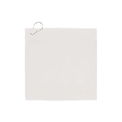 Serviette de golf à séchage rapide avec crochet R-PET 30 x 30 cm sublimation