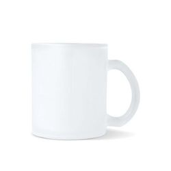 Mug en verre dépoli subli Mallorca 335ml
