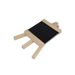 Tableau noir sur chevalet