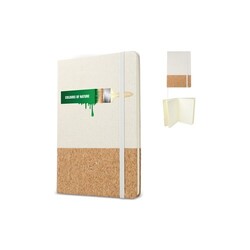 Cahier coton & liège A5