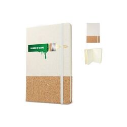 Cahier coton & liège A5