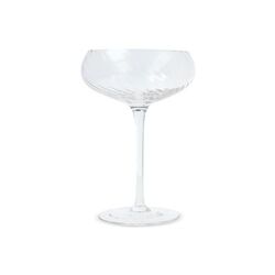 Lot de 2 flûtes à champagne Byon Opacity avec motif de verre élégant 300 ml
