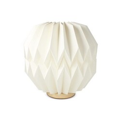 Lampe LED en papier pliable Coollux Luna 25cm, inspirée de l'Origami