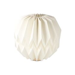 Lampe LED en papier pliable Coollux Luna 25cm, inspirée de l'Origami