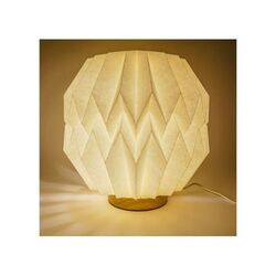 Lampe LED en papier pliable Coollux Luna 25cm, inspirée de l'Origami