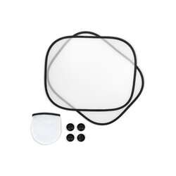 Pare-soleil pour fenêtre de voiture, set de 2 avec pochette sublimation