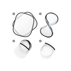 Pare-soleil pour fenêtre de voiture, set de 2 avec pochette sublimation