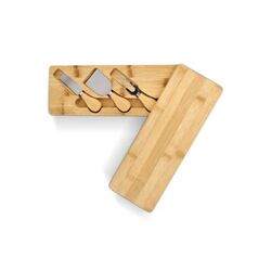 Service à fromage en bambou 3 pièces