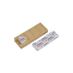 Pansements dans une boîte en bambou