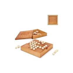 Jeu de solitaire avec billes