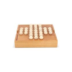 Jeu de solitaire avec billes