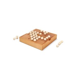 Jeu de solitaire avec billes