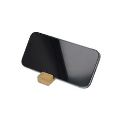 Porte-clés en bambou pour téléphone portable