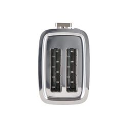 MS-115|Muse Grille-pain en acier inoxydable