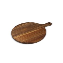 InSideOut Plat de service en bois rond, 31.5cm
