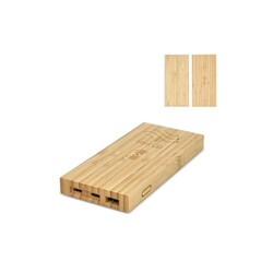 Bambou Banque d'énergie Wireless Charging 8000mAh