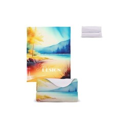 Couverture polaire OEKO-TEX® sublimation 120 x 150 cm 190 g/m²